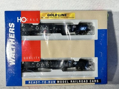 Nice Walthers P & LE 46’ 2-Car Gondola Set HO