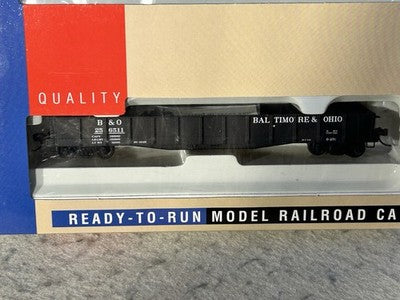 Classic Walthers Baltimore & Ohio RR 46’ 2-Car Gondola Set HO