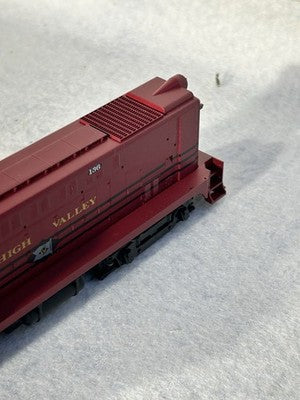 Unusual Stewart Lehigh Valley RR Baldwin VO-1000 Loco HO