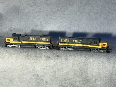 MRC/Lima Lehigh Valley RR Alco C-420 Locos HO (Ex Box, Railing-Minor Gear Noise)