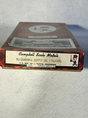 Campbell HO Scale Models, Campbell Supply Company Craftsman Kit
