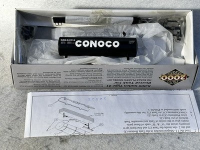 Nice Proto 8,000 Gallon Tank Car Kits HO Var. Roads(PRICE/CAR; SPECIFY CHOICE)