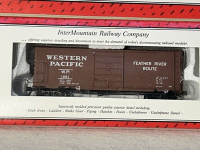 Intermountain 40’ Box/Reefer Cars HO (SPECIFY WHICH YOU WANT WHEN ORDERING)