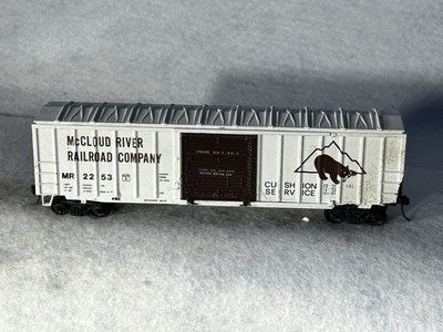 Beautiful Athearn McCloud River RR 50’ Box Car HO (Ex Box)