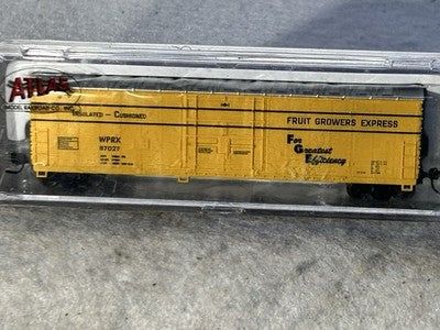 Nice ATLAS Various Roads FGE 50’ Reefer N Gauge ( PLEASE SPECIFY CHOICE)