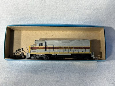 Nice Athearn Erie Lackawanna RR  GP-35 Diesel Engine HO