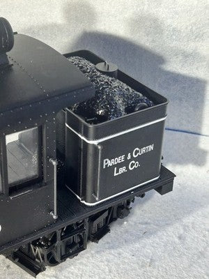 Nice Spectrum Pardee & Curtin Lumber Company RR Climax Loco Narrow Gauge G