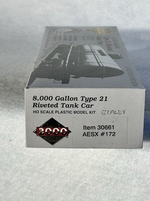 Nice Proto 8,000 Gallon Tank Car Kits HO Var. Roads(PRICE/CAR; SPECIFY CHOICE)