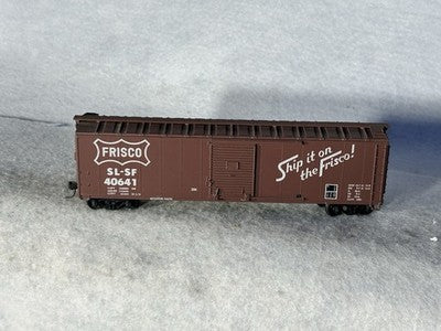 Nice Athearn Frisco RR 50’ Box Car HO KD’s (Ex Box)