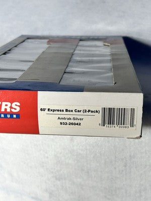 Classic Walthers Amtrak  RR 60’ Express Box Car  Set HO