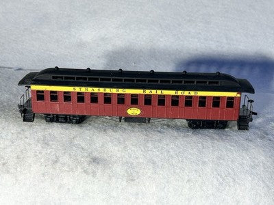 Rare Roundhouse Strasburg Railway Passenger 4 Car Set HO  (Ex Boxes)