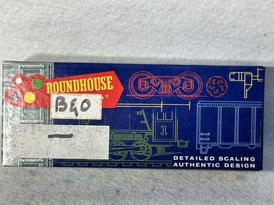Nice Baltimore & Ohio Ballast Hoppers/Loads 2-Car Set (1 Box) HO