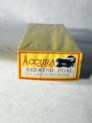 Accurail Mixed BerwindCoal Hopper Kits HO (PRICE/SINGLE CAR; SPECIFY CHOICE)