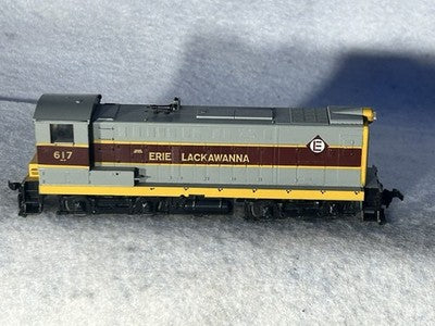 Nice Athearn Blue Box Erie Lackawanna RR Baldwin S-12 Loco HO (Ex One Side Rail)