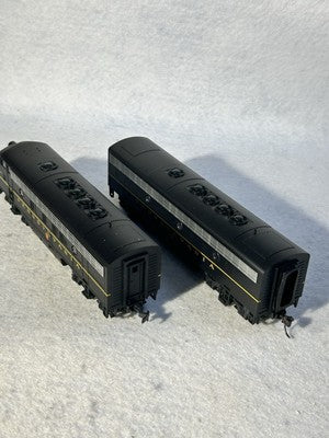 Stout Stewart/KATO  F-7-A/B Phase I Late PENNSY Locos Both Powered