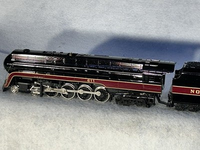 Collectible Bachman Norfolk &Western RR J-611/Water Tender Loco 3-Unit Set HO