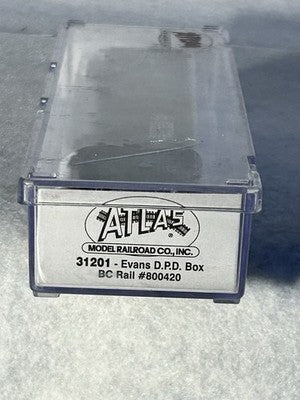 Nice Atlas British Columbia RR 50’ Box Car N Gauge