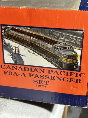 Beautiful Lionel Celebration Series Post War Canadian Pacific  Train Set  0 Ga.