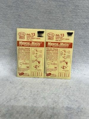 Nice HO K-DEE # 13 Couplers/Test Kits 8 - 1 Coupler Packs