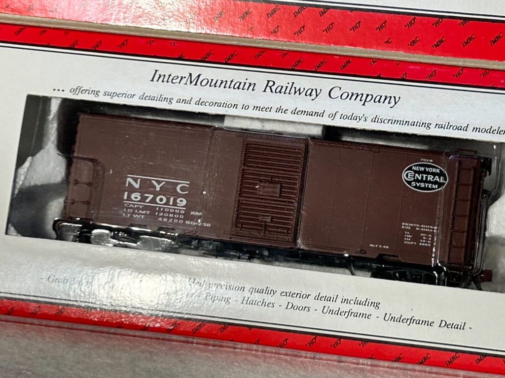 Intermountain 40’ Box/Reefer Cars HO (SPECIFY WHICH YOU WANT WHEN ORDERING)