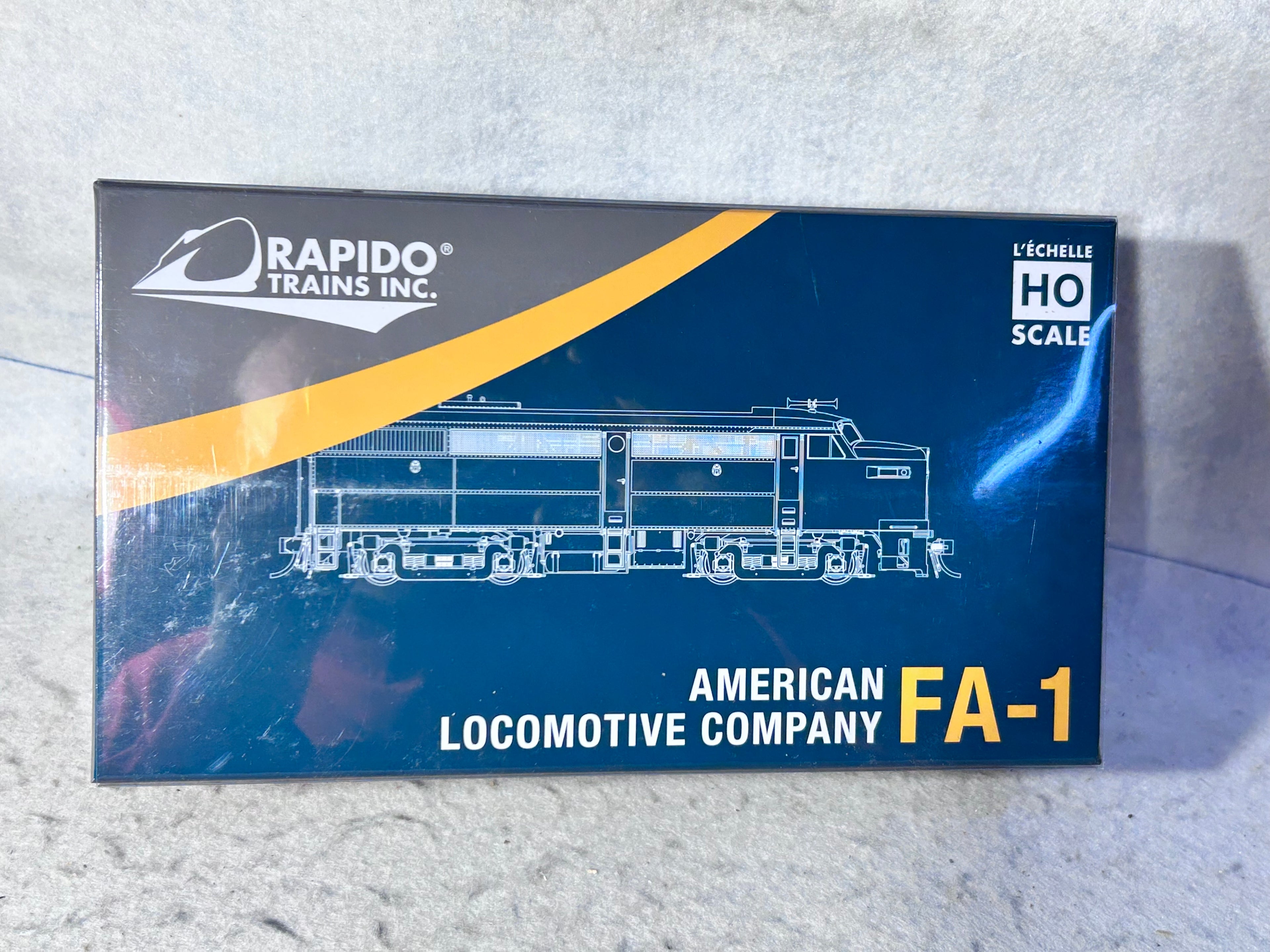 Beautiful Rapido Wabash railroad F3 – A #1204 Locomotive DCC/Sound