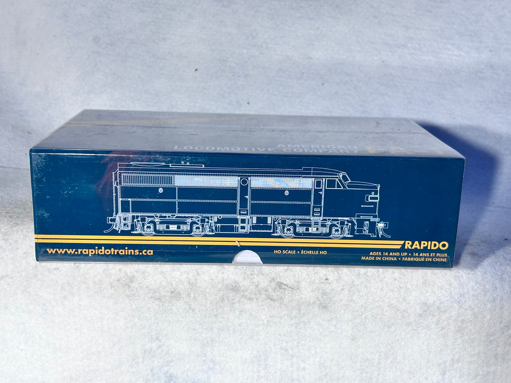 Beautiful Rapido Wabash railroad F3 – A #1204 Locomotive DCC/Sound