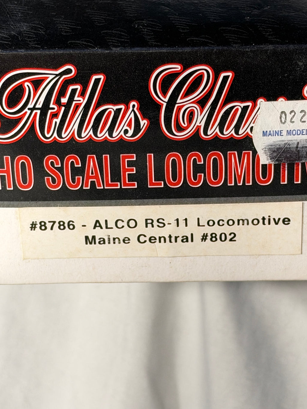 Beautiful Atlas Classic Maine Central RR RS-11 Locomotive #802 HO Gauge