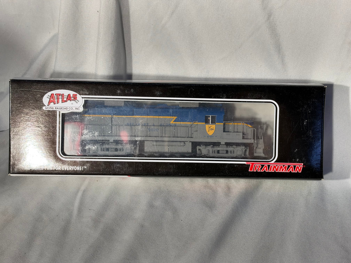 Sleek ATLAS Trainman Delaware & Hudson RR RS-36 Locomotive # 5020 HO