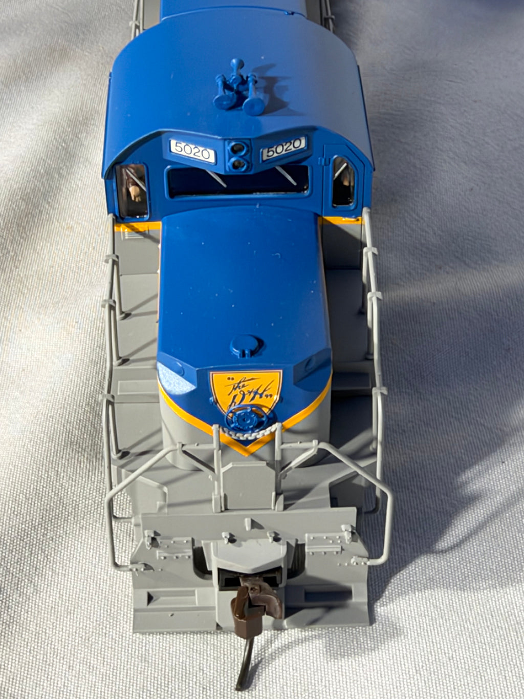 Sleek ATLAS Trainman Delaware & Hudson RR RS-36 Locomotive # 5020 HO