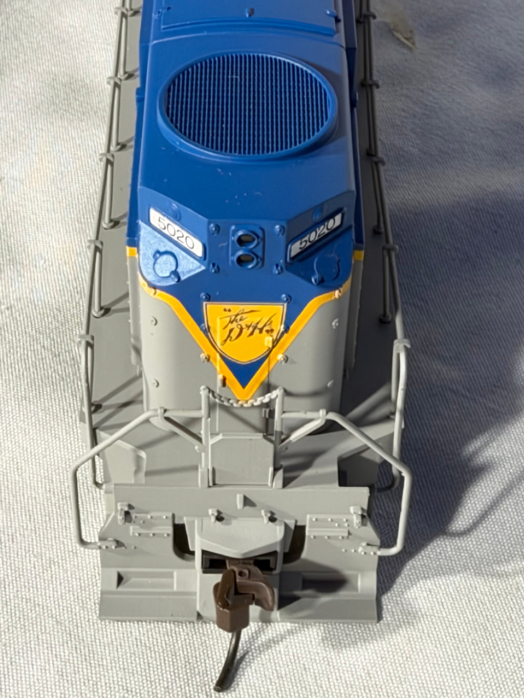 Sleek ATLAS Trainman Delaware & Hudson RR RS-36 Locomotive # 5020 HO