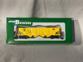 Detailed Bowser Penn Central RR 4-Bay MOW Hopper Car HO