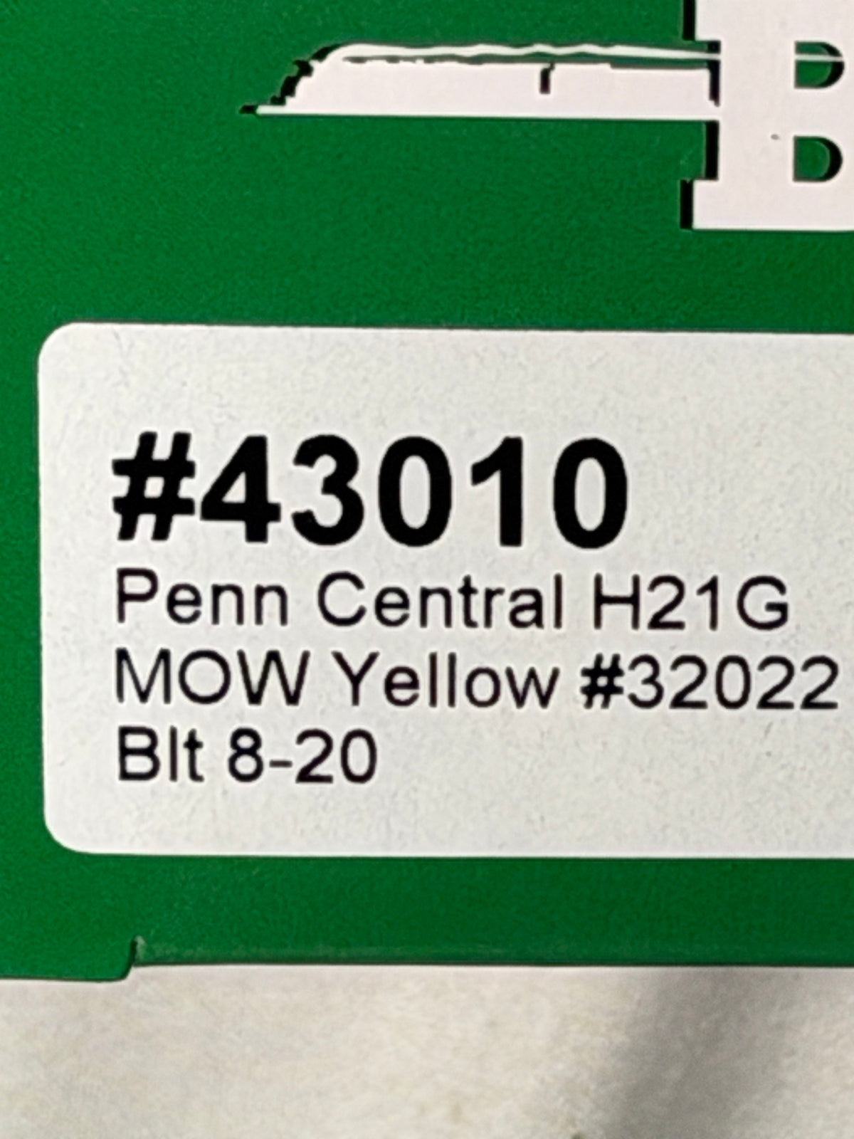 Detailed Bowser Penn Central RR 4-Bay MOW Hopper Car HO