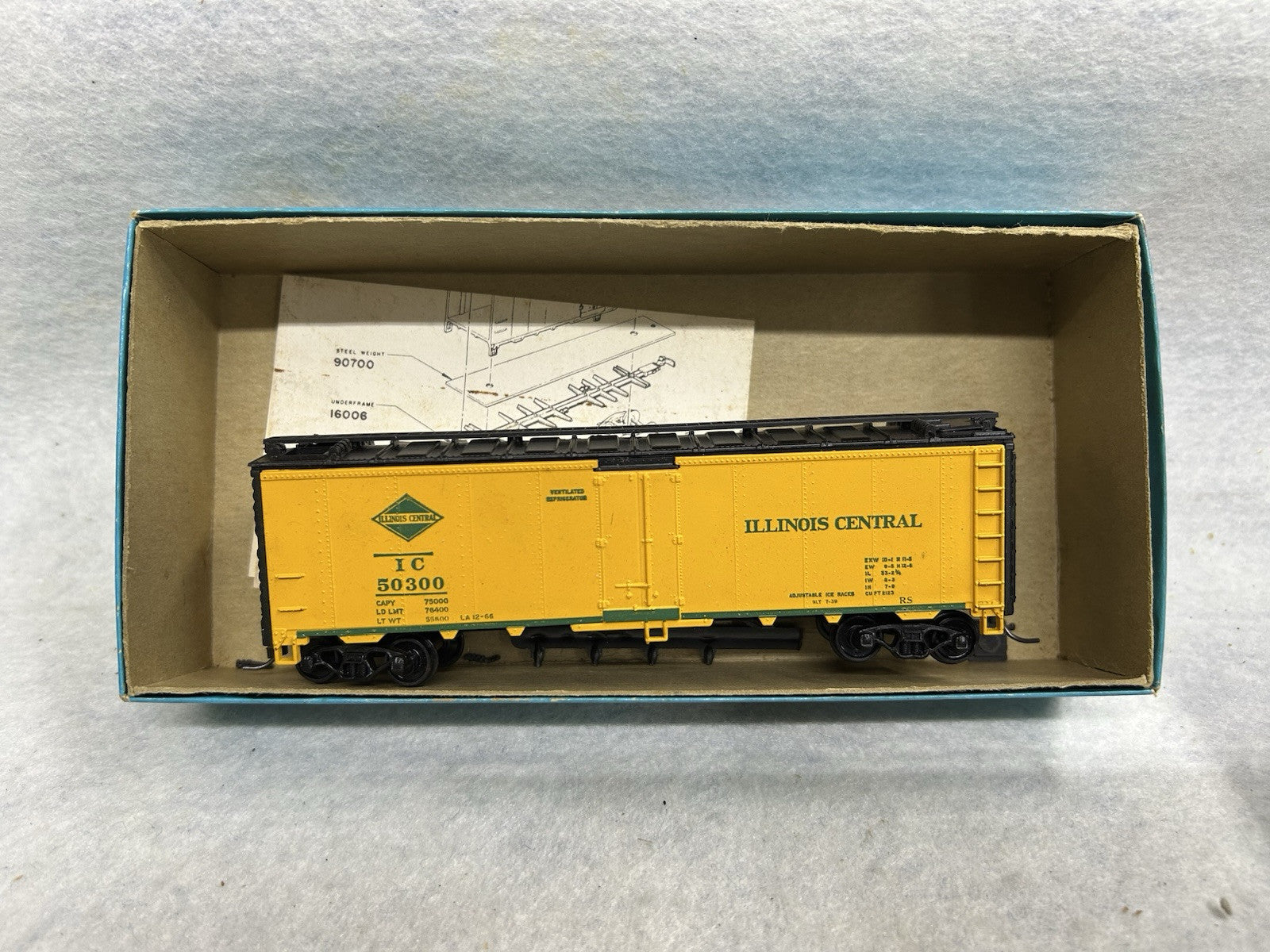 Nice Athearn 40’ BoxReefer Cars Kits, HO (SPECIFY WHICH YOU WANT WHEN ORDERING)