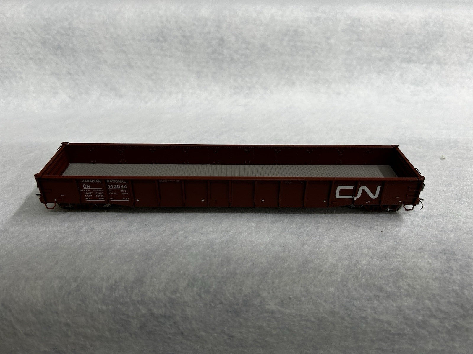 Sleek Rapido Canadian National 53’ Mill Gondola HO (Price Per Single Car)