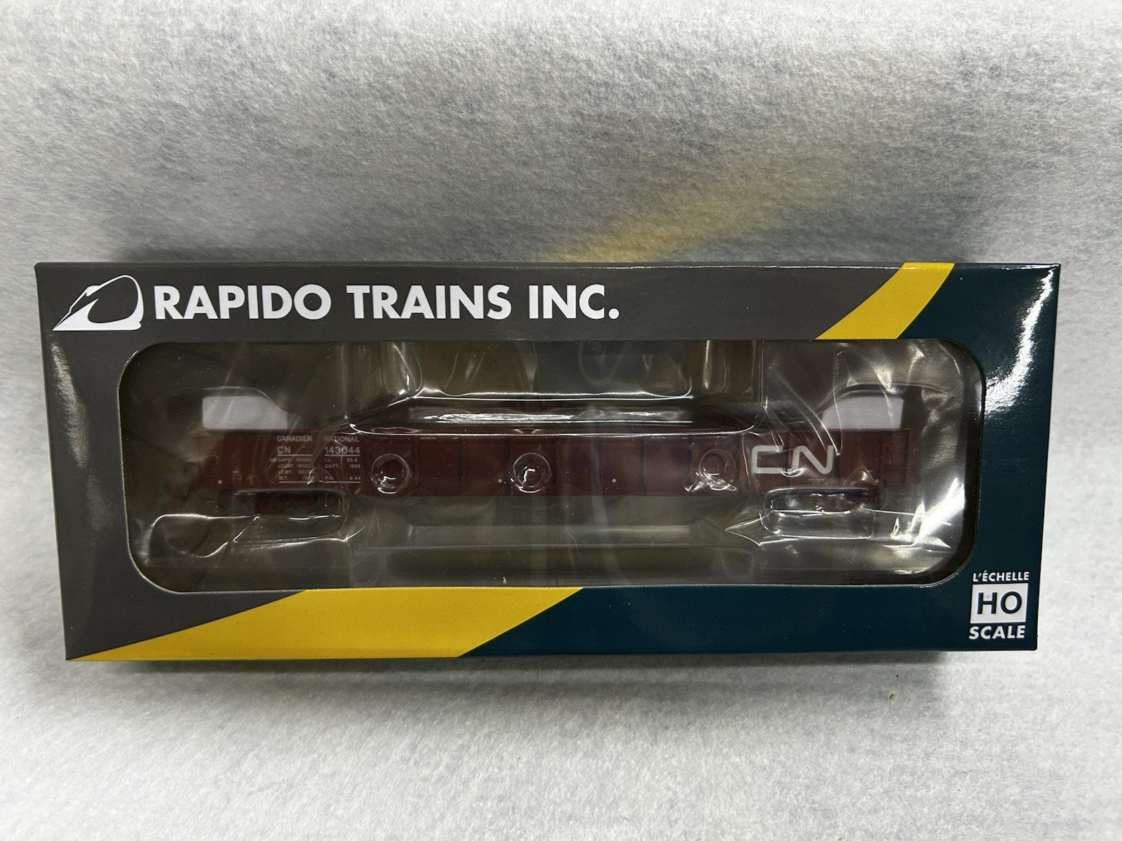 Sleek Rapido Canadian National 53’ Mill Gondola HO (Price Per Single Car)