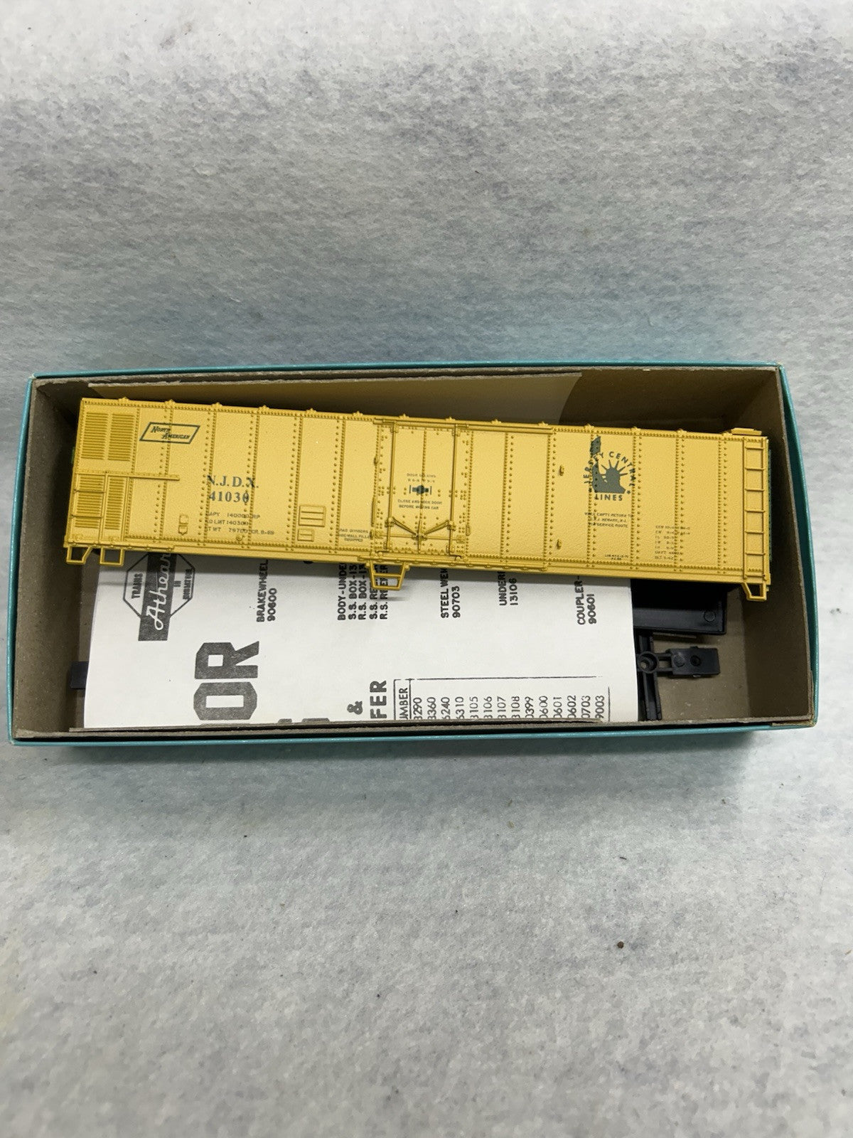 Beautiful Athearn 50’ Box/Reefer Car Kits (Please Specify Which You Want)