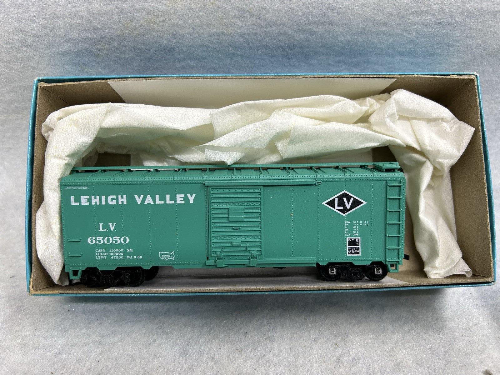 Nice Athearn 40’ BoxReefer Cars Kits, HO (SPECIFY WHICH YOU WANT WHEN ORDERING)