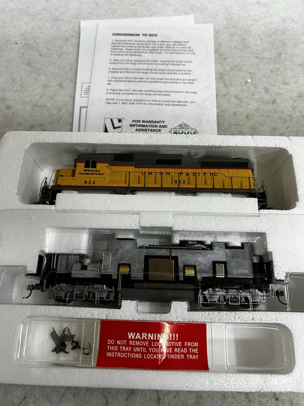 Nice Proto 2000 Union Pacific RR GP-30 DCC Ready Loco HO