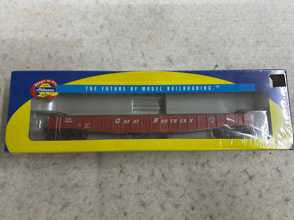 Beautiful Athearn RTR 85’ Gondolas, Mixed Roads HO