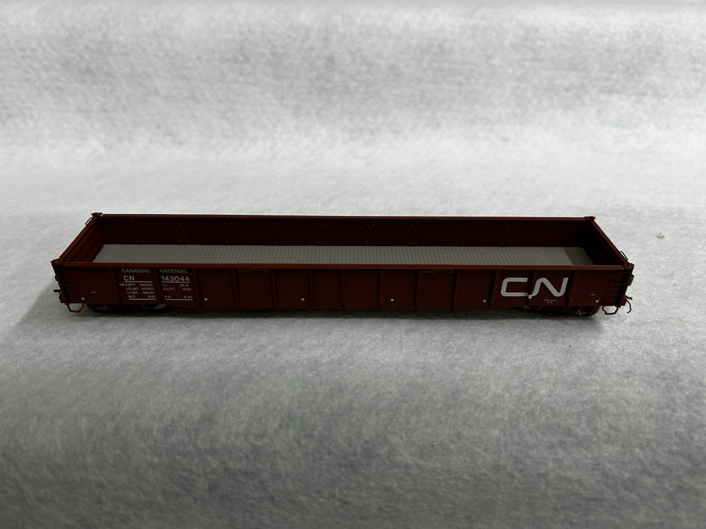 Sleek Rapido Canadian National 53’ Mill Gondola HO (Price Per Single Car)