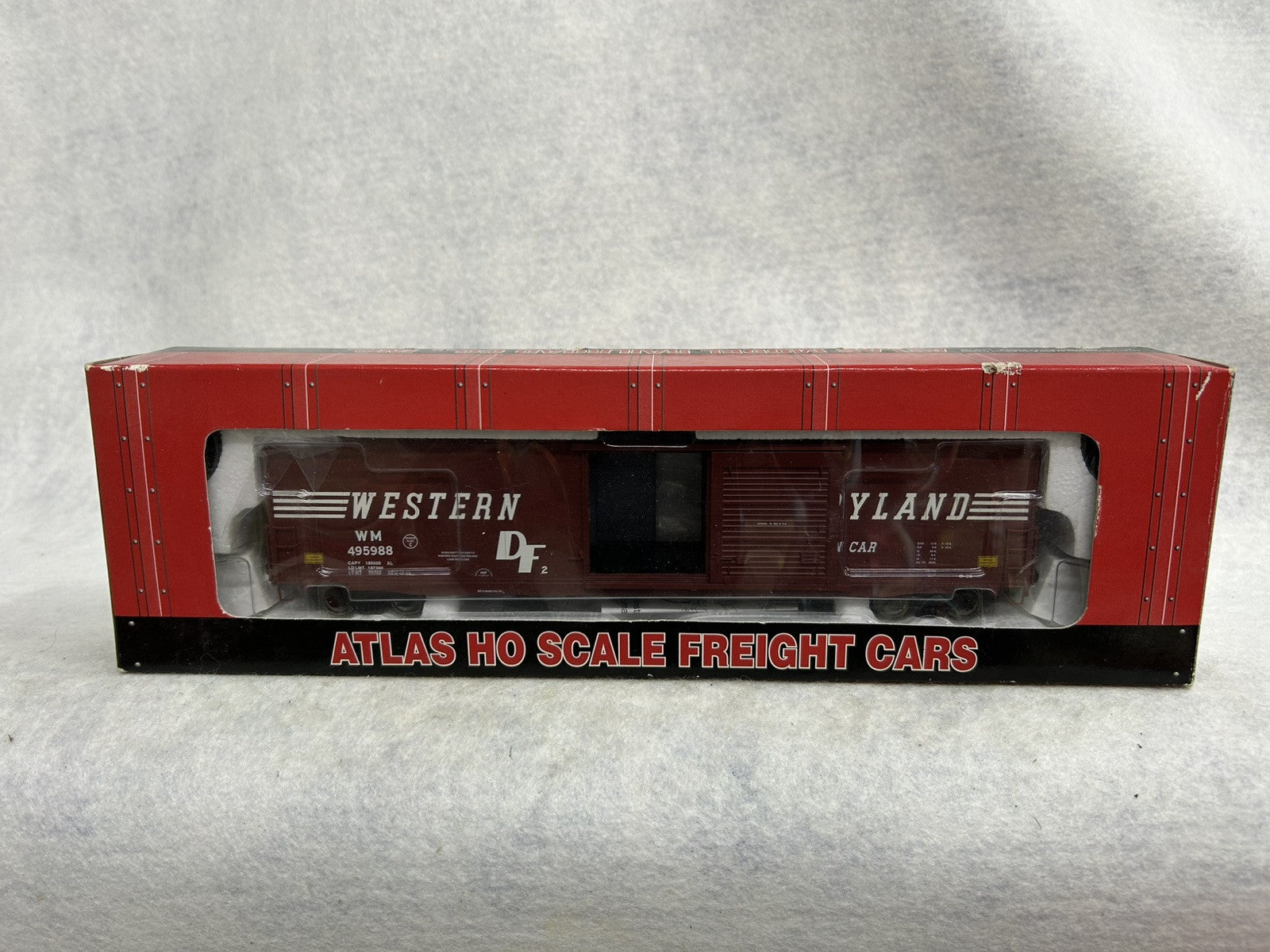 Beautiful Atlas 60’ Double Door Box Cars HO(PLEASE SPECIFY WHICH ONE YOU WANT)