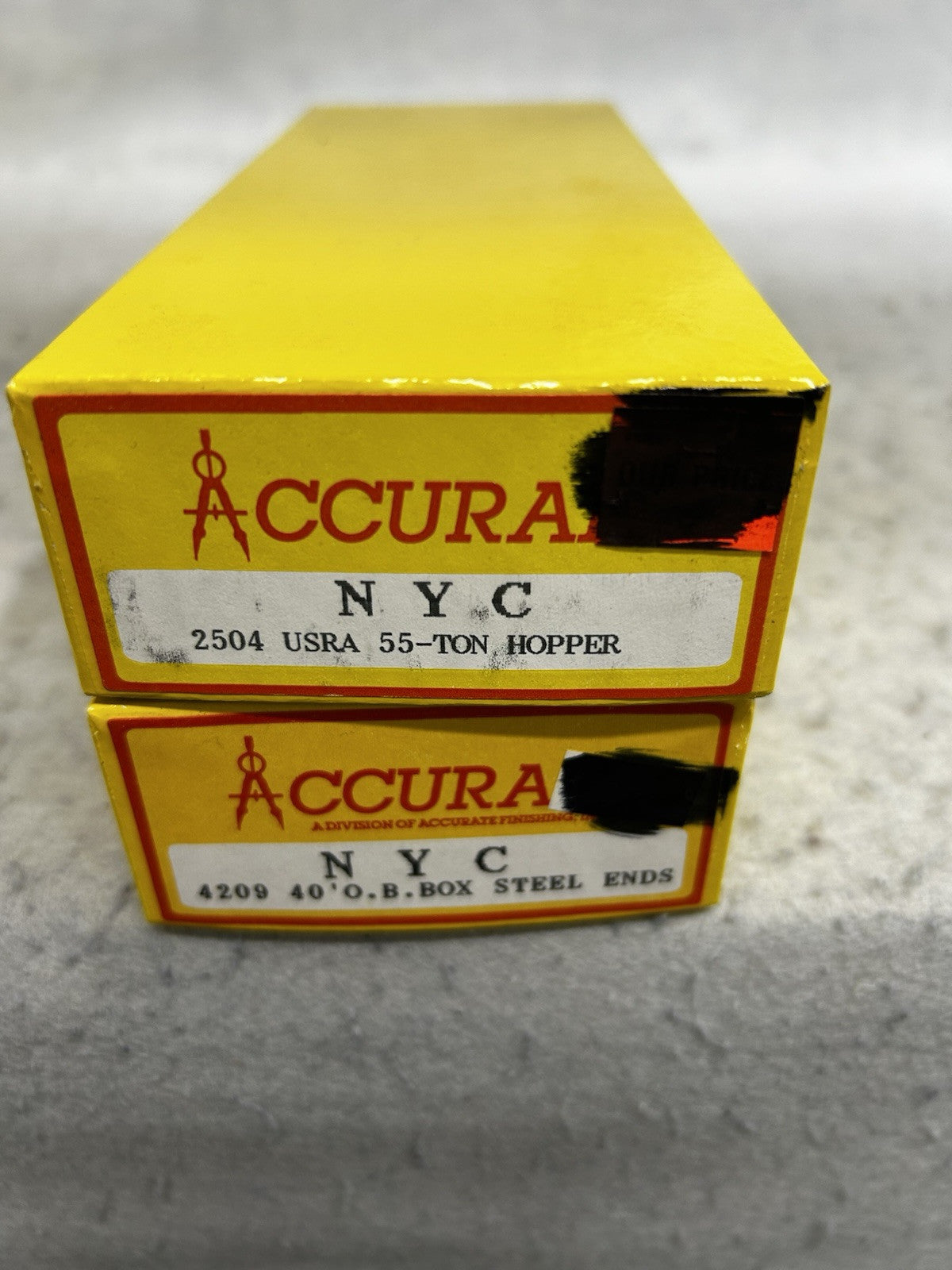Nice Accurail New York Central Railroad Mixed Cars HO (Price Is Per Single Car)